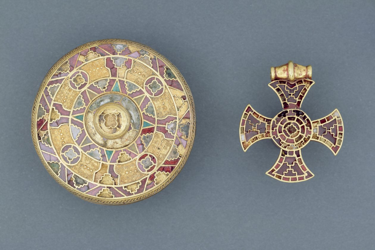Anglo saxon cross pendant shop